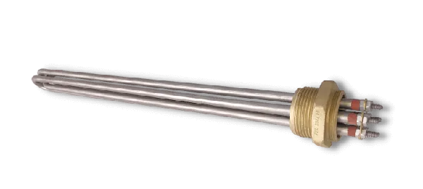 Resistência elétrica tubular com rosca em latão